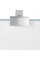Душова перегородка Qtap Walk-In Standard CRM2011.C8 110х190 см, скло Clear 8 мм, покриття CalcLess