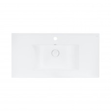 Раковина Qtap Albatross New 910x470x180 White з донним клапаном QT0111750690W