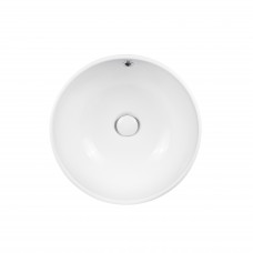 Раковина-чаша Qtap Amazon 430х430х160 White з донним клапаном QT02117043NW