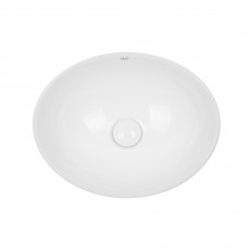 Раковина-чаша Qtap Dove 410x335x145 White з донним клапаном QT06113078W