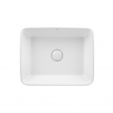 Раковина-чаша Qtap Tern 475х370х140 White з донним клапаном QT17112074W