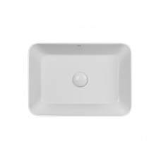 Раковина-чаша Qtap Virgo 490х350х110 White з донним клапаном QT18112261W