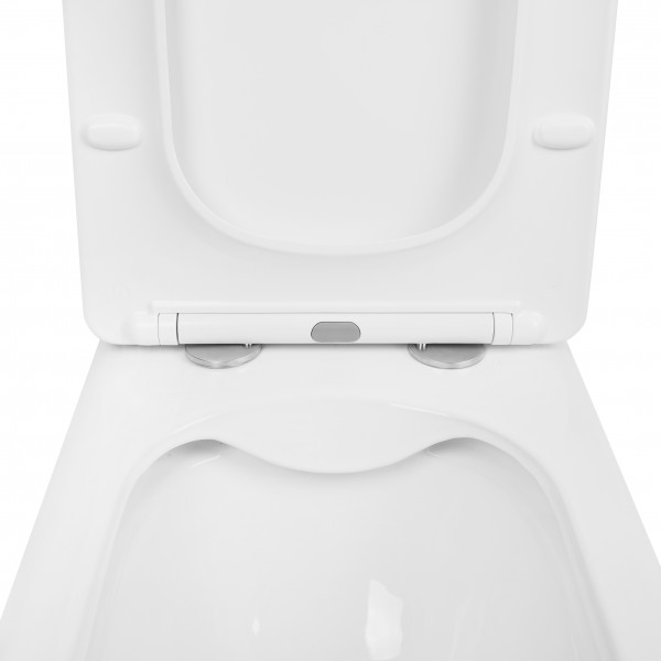 Унитаз-компакт Qtap Kalao безободковый с сиденьем Soft-close QT08221213AW Унитаз-компакт Qtap Kalao безободковый с сиденьем Soft-close QT08221213AW