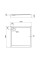 Душевой поддон Qtap Tern 301112 100x100x12 см + сифон
