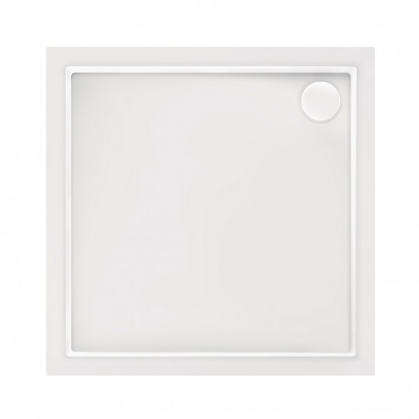 Душевой поддон Qtap Tern 301112 100x100x12 см + сифон