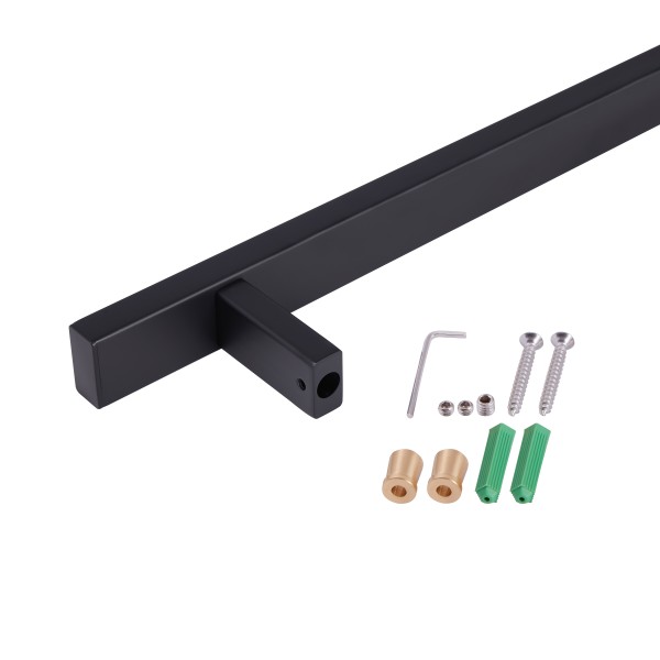 Душова стійка чорна нержавіюча сталь 70 см Qtap QTLEP82103NB Душова стійка чорна нержавіюча сталь 70 см Qtap QTLEP82103NB