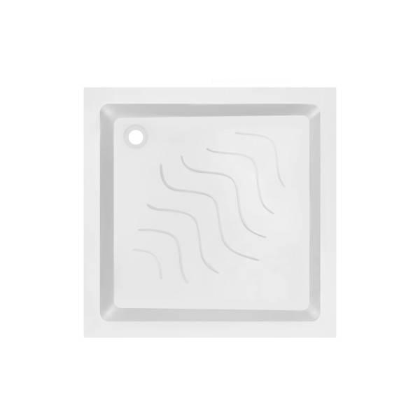 Набір Lidz душова кабіна Wawel SC90x90.SAT.LOW.FR, скло Frost 4 мм + піддон Mazur