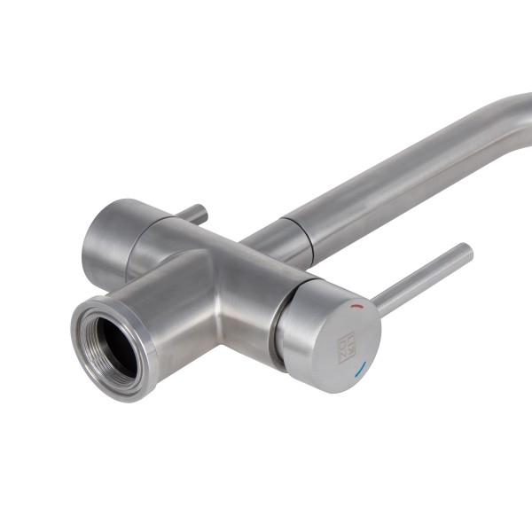 Смеситель для кухни с подключением к фильтру Lidz Aria 020F1 (k35) LDARI020F1NKS43359 Nickel