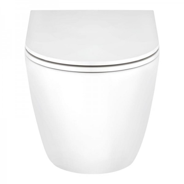 Унітаз підвісний Qtap Scorpio безободковий Ultra Quiet з сидінням Soft-close QT1433053EUQW
