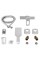 Смеситель для душа Lidz LDWAW010CRM45390
