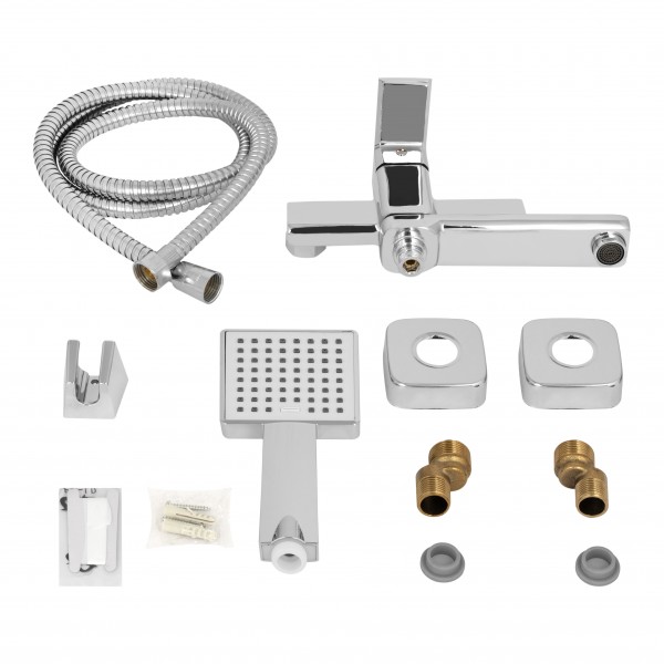 Змішувач для ванни з поворотним виливом Lidz LDDOZ0051CRM45404