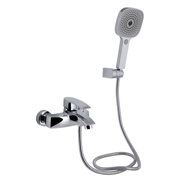 Смеситель для ванны Qtap Swan Eco QTSWA259CRM45534 Chrome