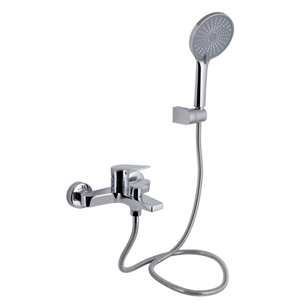 Смеситель для ванны Qtap Stenava New QTSTE259CRM45537 Chrome