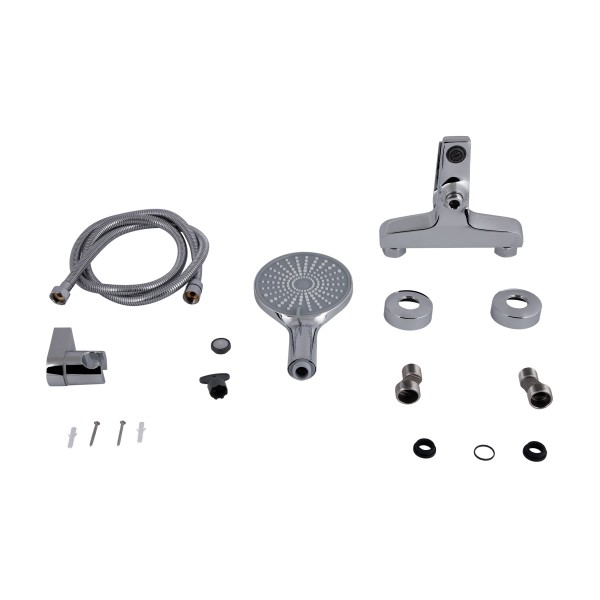 Смеситель для ванны Qtap Stenava New QTSTE259CRM45537 Chrome