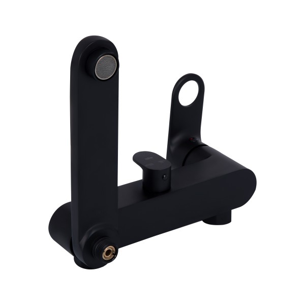 Душова система для ванни чорна Qtap Jay QTJAY111BLM45549 Black Matt