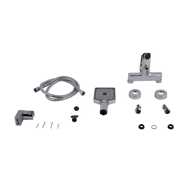 Смеситель для ванны Qtap Aries QTARI259CRM45559 Chrome