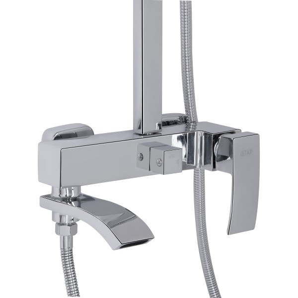 Душова система для ванни Qtap Swan Cascada QTSWA111CRM45566 Chrome