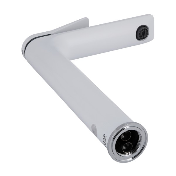 Змішувач для раковини Qtap Presto високий QTPRE269CRW45577 Chrome/White