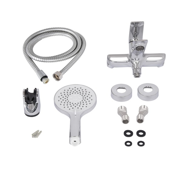 Смеситель для ванны Qtap Vlasta New QTVLA259CRM45642 Chrome