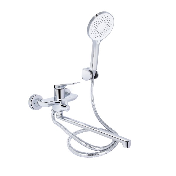 Смеситель для ванны Qtap Vlasta New QTVLA260CRM45644 Chrome