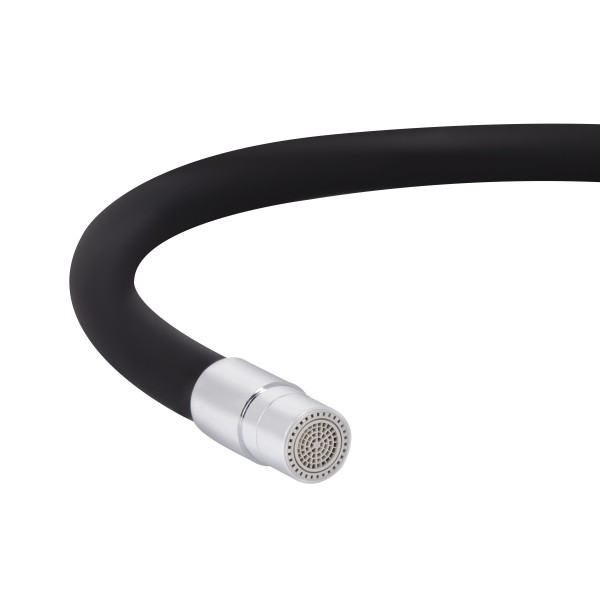 Змішувач для кухні з гнучким виливом із підключенням для питної води Qtap Vlasta New QTVLA364CRM45648 Chrome