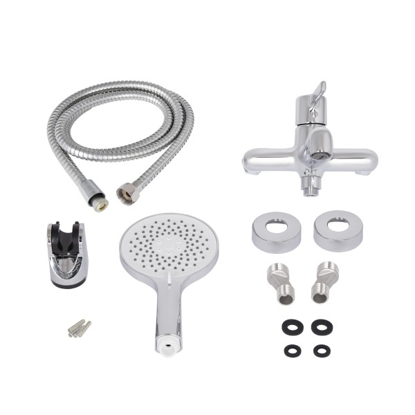 Смеситель для ванны Qtap Cardinal QTCAR259CRM45656 Chrome Смеситель для ванны Qtap Cardinal QTCAR259CRM45656 Chrome