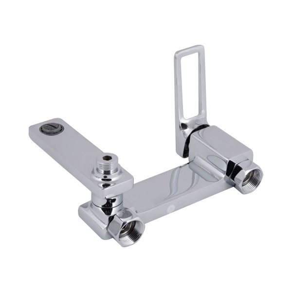 Смеситель для ванны Qtap Gemini Loop QTGEM260CRM45701 Chrome