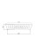 Лейка для верхнего душа Qtap Hlavova 260x180 мм прямоугольная QTHLA107BLM45786 Black Matt