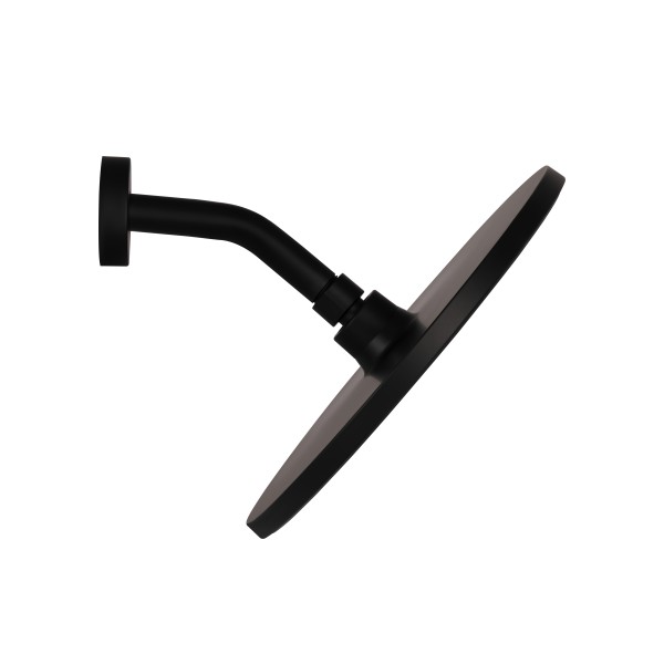 Душева система універсальна Qtap Slavonice прихованого монтажу на два споживачі QTSLA113BLM45900 Black Matt