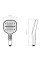 Лейка для ручного душа Qtap Rucni 130x130 мм QTRUC125BLM45957 Black Matt Лейка для ручного душа Qtap Rucni 130x130 мм QTRUC125BLM45957 Black Matt