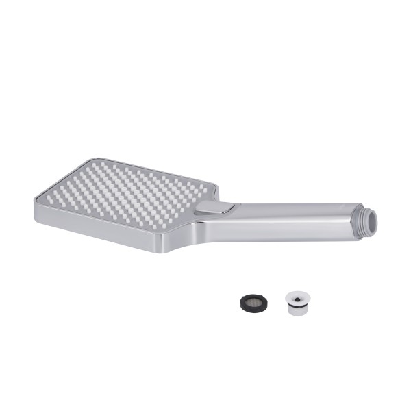 Лейка для ручного душа Qtap Rucni 140x95 мм прямоугольная QTRUC125CRM45958 Chrome Лейка для ручного душа Qtap Rucni 140x95 мм прямоугольная QTRUC125CRM45958 Chrome