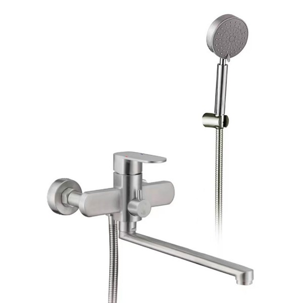 Смеситель для ванны Lidz Luna 005 LDLUN005NKS46093 Nickel