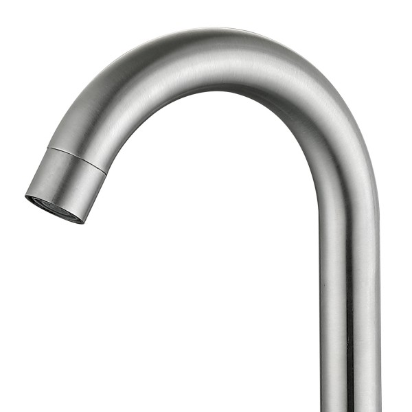 Змішувач для кухні двовентильний Lidz Wind 161F LDWIN161FNKS46098 Nickel