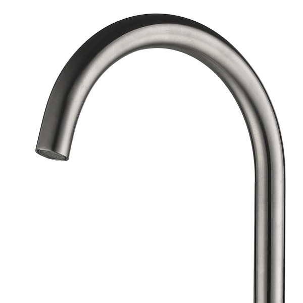 Смеситель для ванны напольный Lidz Aria 004 LDARI004NKS46099 Nickel