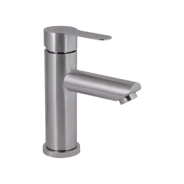 Смеситель для раковины Brinex Pure 001F Nickel BRIPUR001FNKL