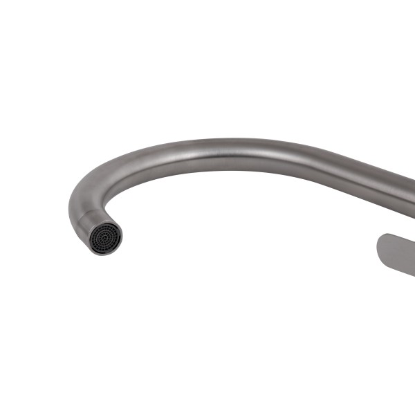 Змішувач для кухні Brinex Pure 015F Nickel BRIPUR015FNKL