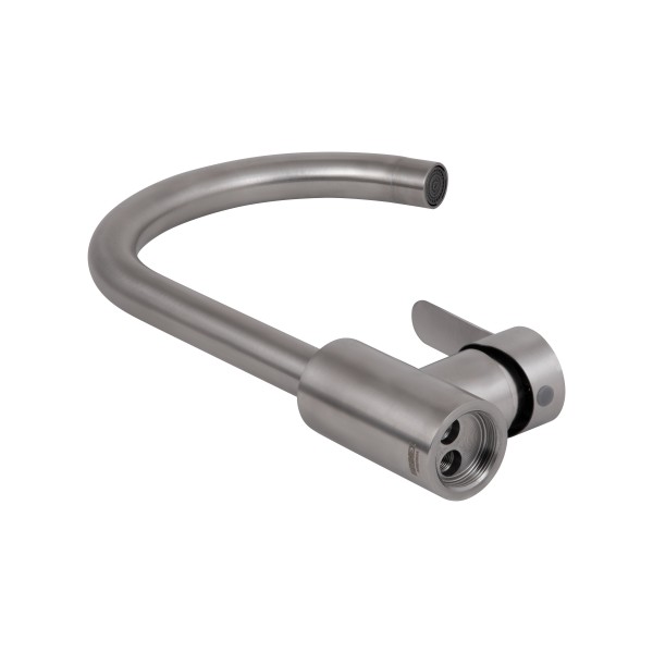 Змішувач для кухні Brinex Pure 015F Nickel BRIPUR015FNKL