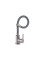 Смеситель для кухни с гибким изливом Brinex Pure 015F3 Nickel/Grey BRIPUR015F3NKG