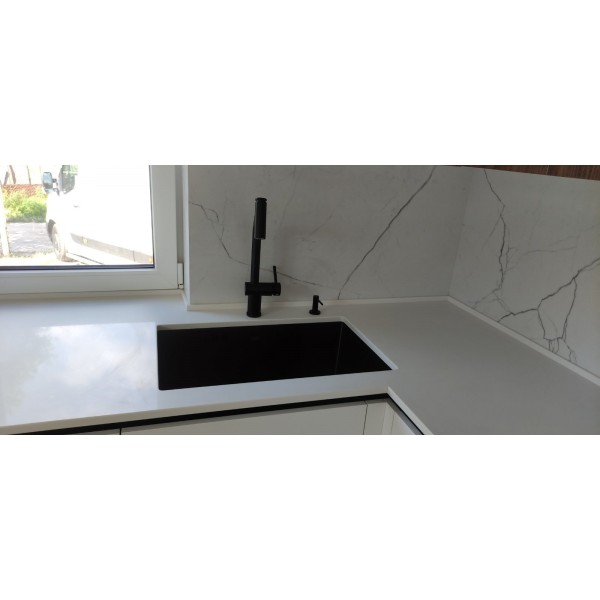 Чорна мийка для кухні з нержавійки з PVD покриттям Nett NB-6845