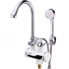 Проточный водонагреватель для ванны с душем 3,6 кВт с индикатором температуры и УЗО Zerix ELW08-EP (ZX2750)