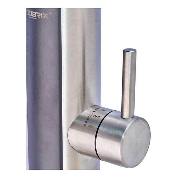 Проточний водонагрівач для кухні нержавіюча сталь 3,3 кВт Zerix ELW55-E (ZX4777)