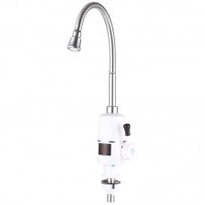 Проточний водонагрівач для кухні з гнучким виливом 3,3 кВт ZERIX ELW41-EF (ZX4699)