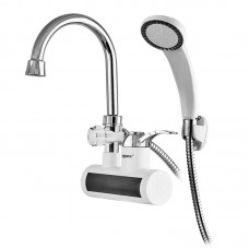 Проточный водонагреватель для ванны с душем настенный 3 кВт Zerix ELW22-W (ZX4933)