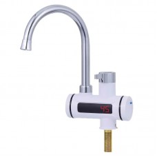 Проточный водонагреватель для кухни с индикатором температуры 3,3 кВт Zerix ELW43-E (ZX4697)