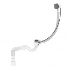 Сифон для ванны 1 1/2" x 40/50 с тросиком 580мм Zerix ZX4959