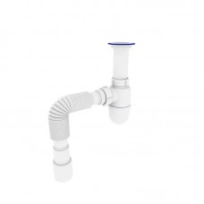 Сифон для раковины 1 1/2 х 40/50 ZERIX ZX4948