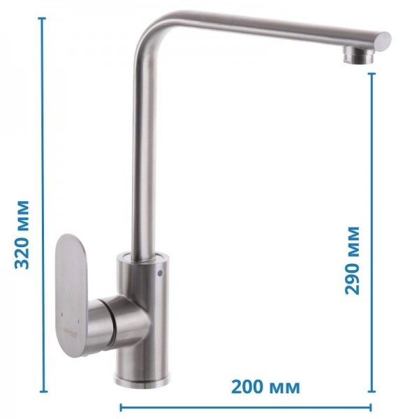 Смеситель для кухни Mixxus Eva-011 MI5785