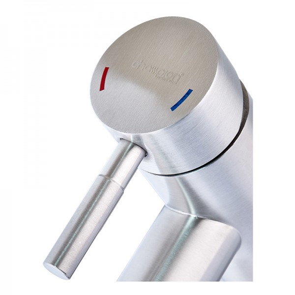 Смеситель для умывальника Champion SUS-001-A (нерж. сталь) (CH6200)