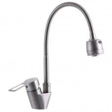 Змішувач для кухні з гнучким виливом Zerix HSB-011 ZX3138