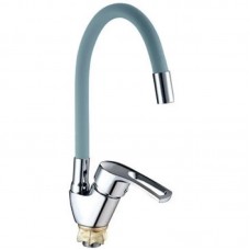 Змішувач для кухні з гнучким виливом Mixxus YUB4-181 сірий MI6483